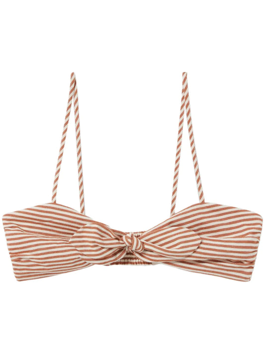 Striped Bandeau Top
