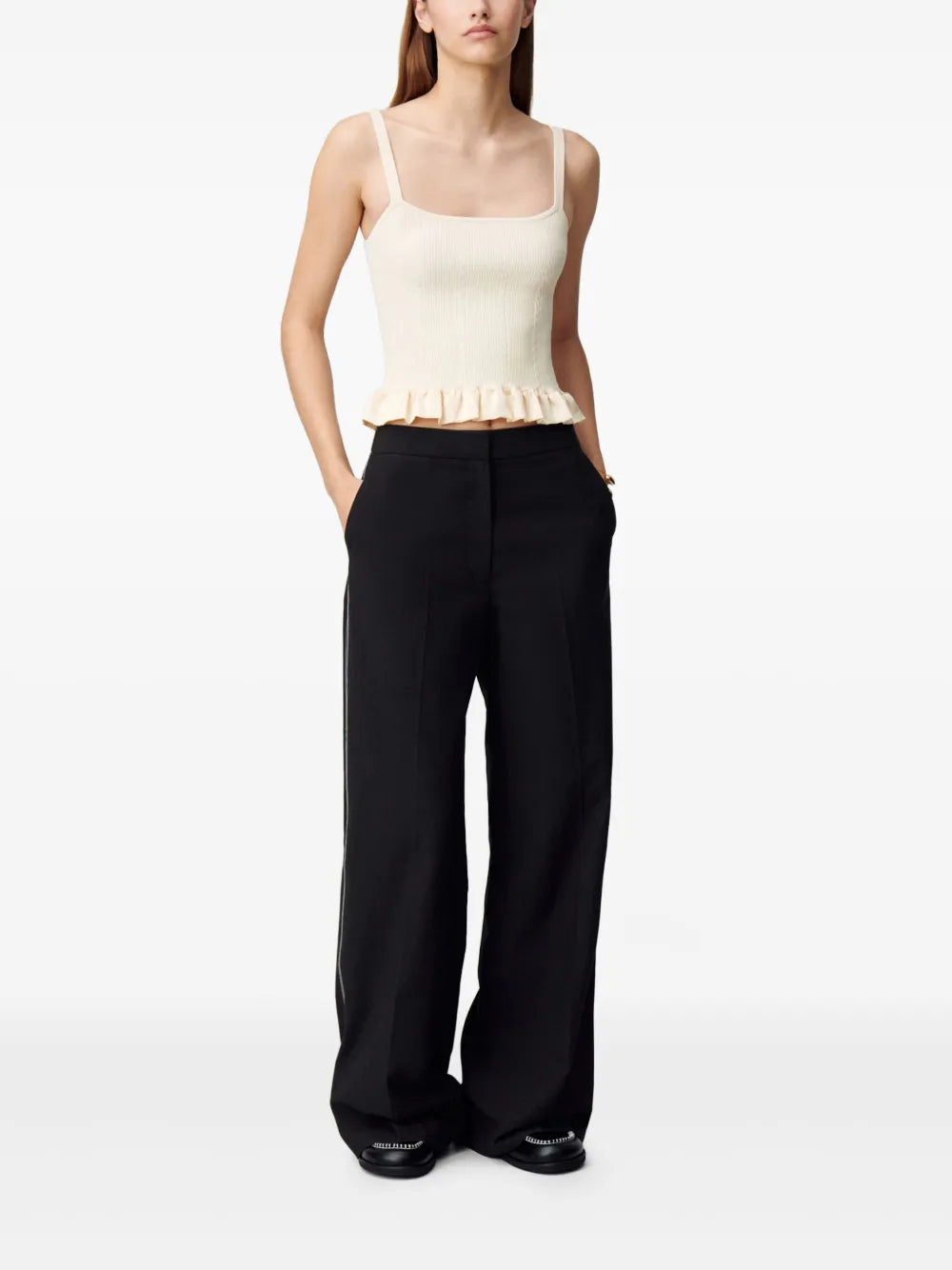 Side-Stripe Trousers