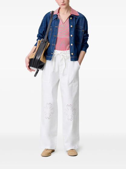 Straight-Leg Trousers