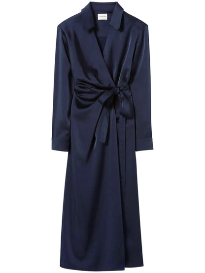 Satin Midi Dress