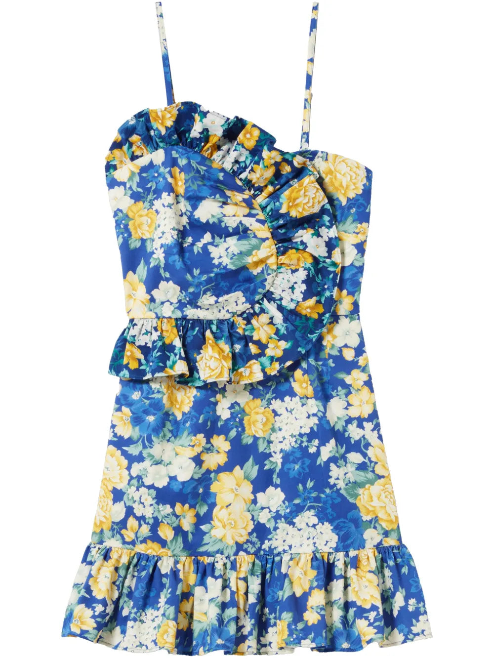 Floral-Print Mini Dress