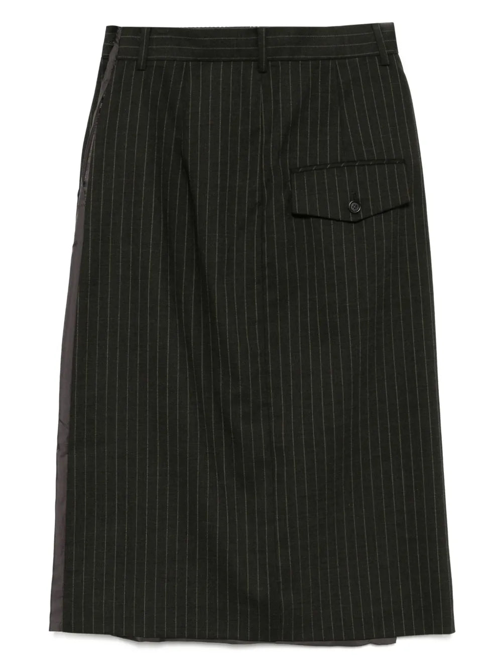 Stripe H Line Skirt