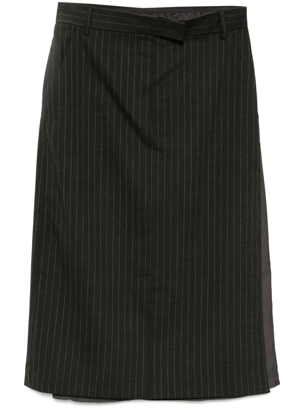 Stripe H Line Skirt