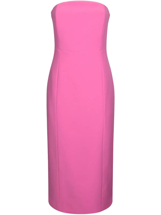 Crepe Midi Dress