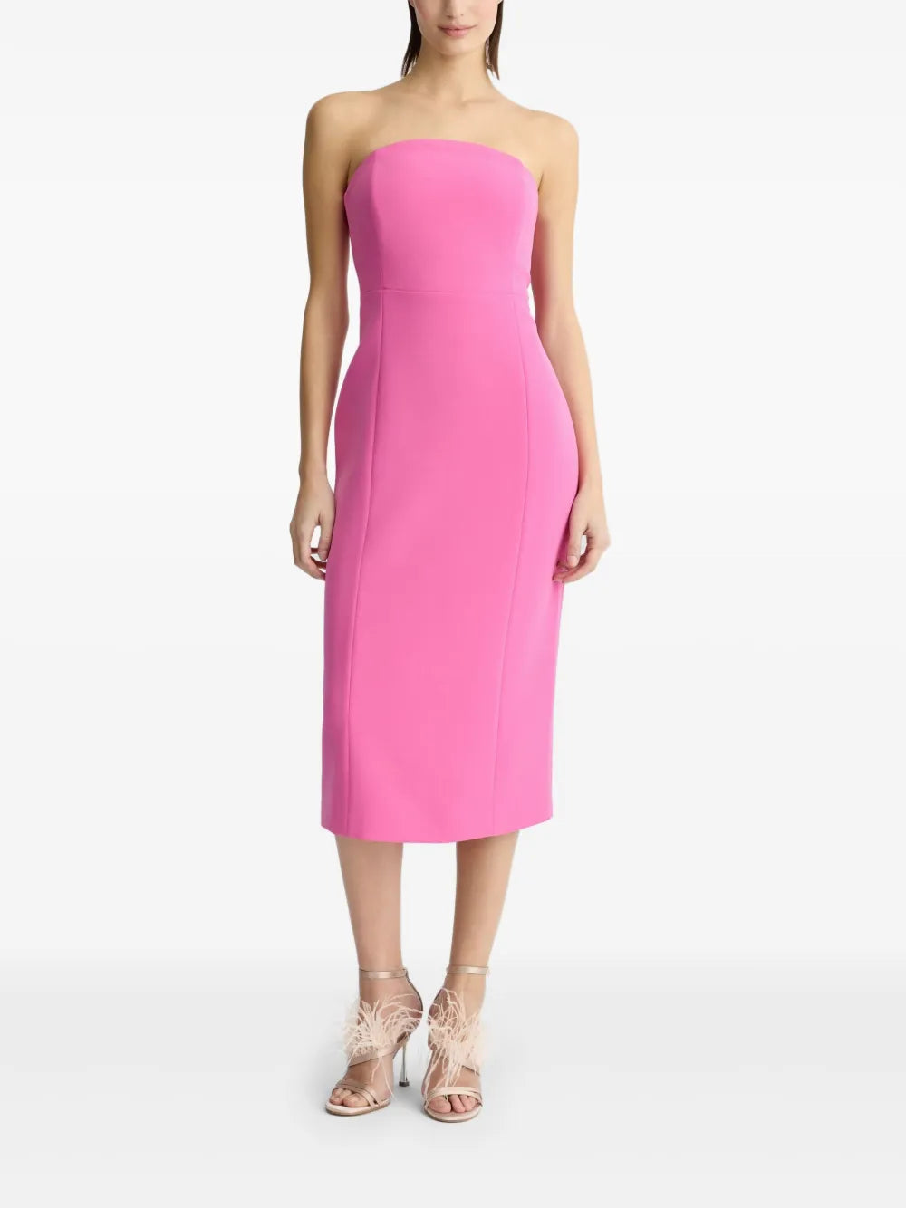 Crepe Midi Dress