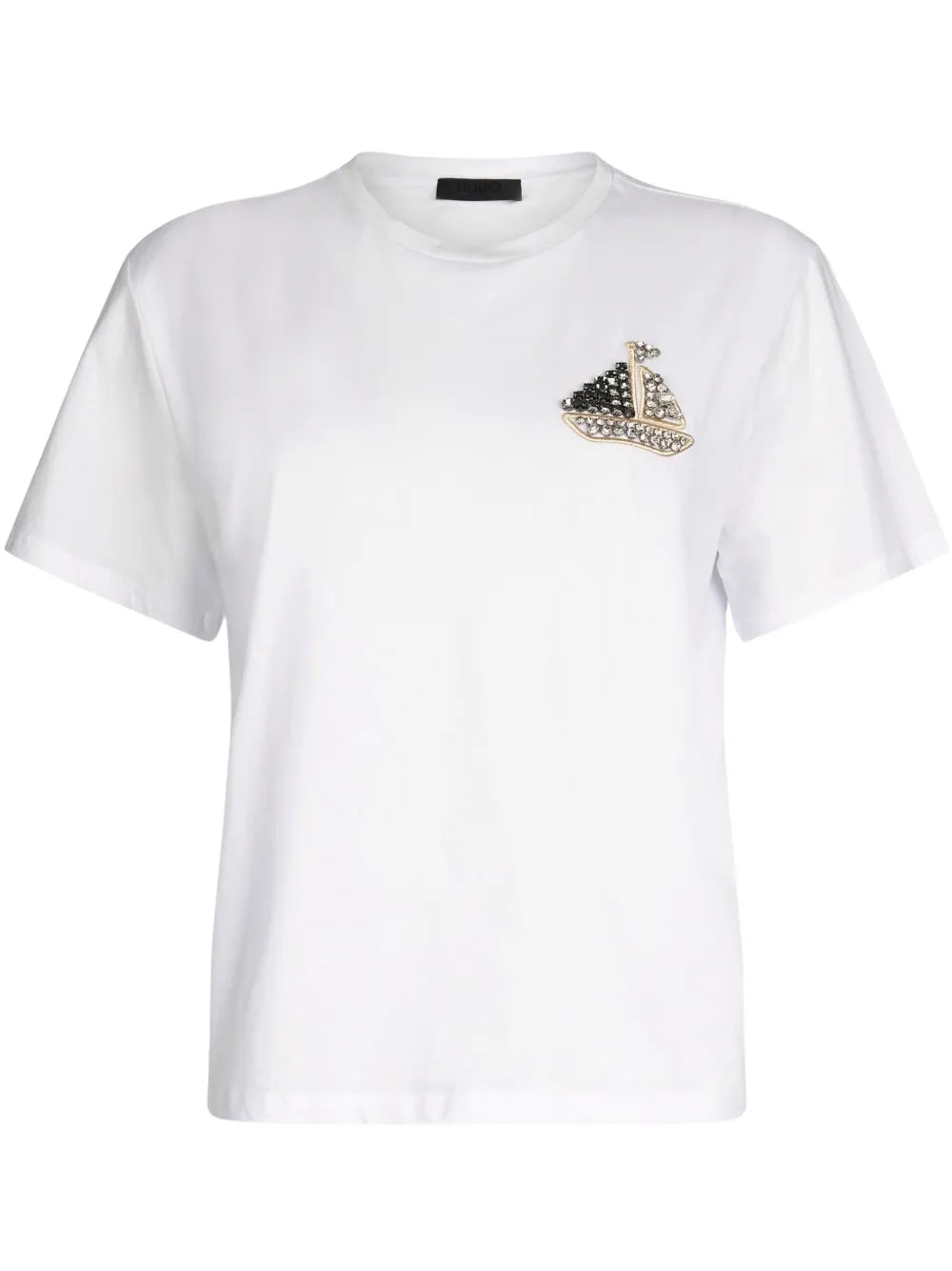 Rhinestone-Boat T-Shirt