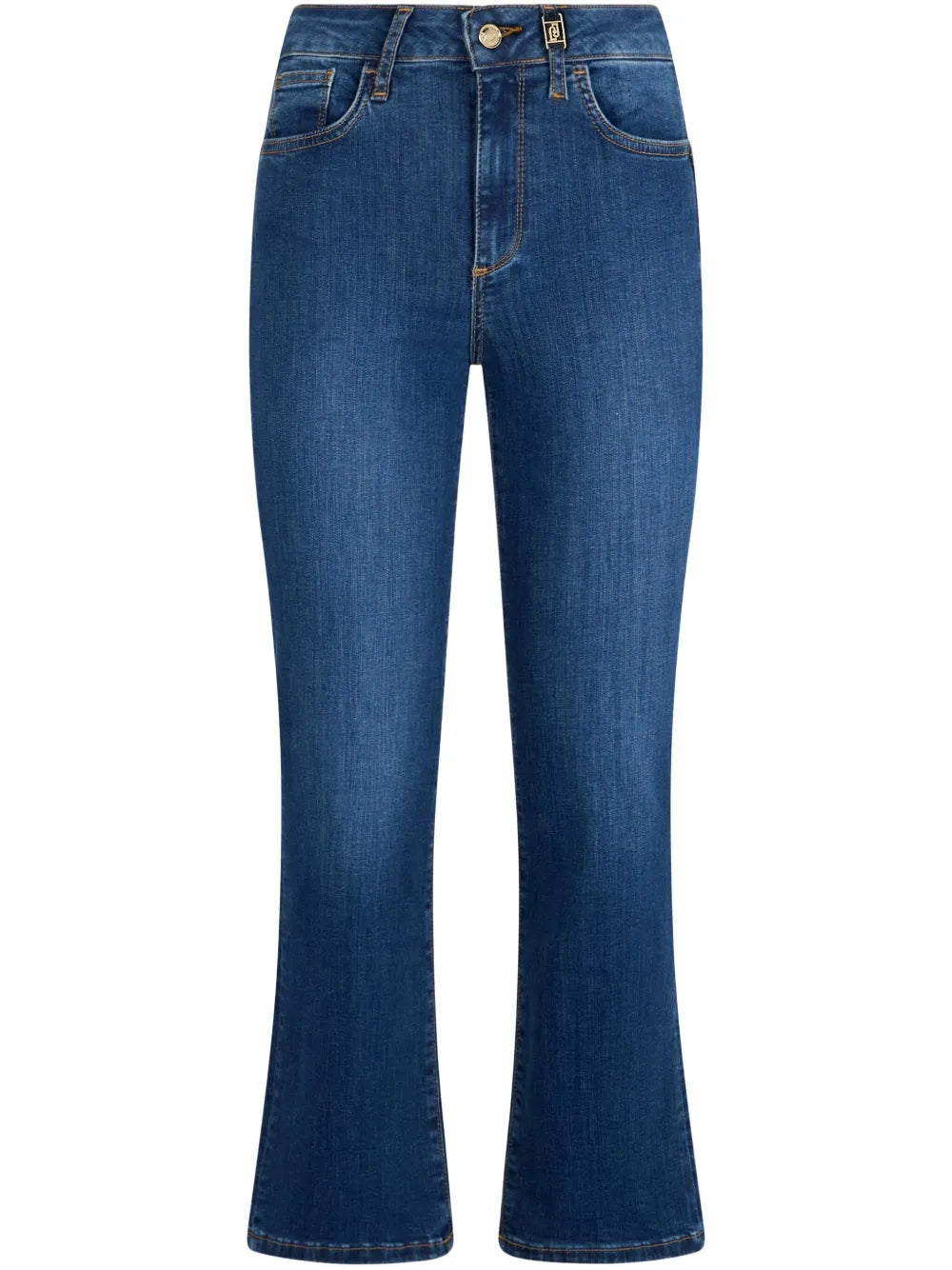 High-Rise Bootcut Jeans