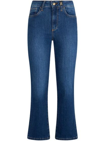 High-Rise Bootcut Jeans