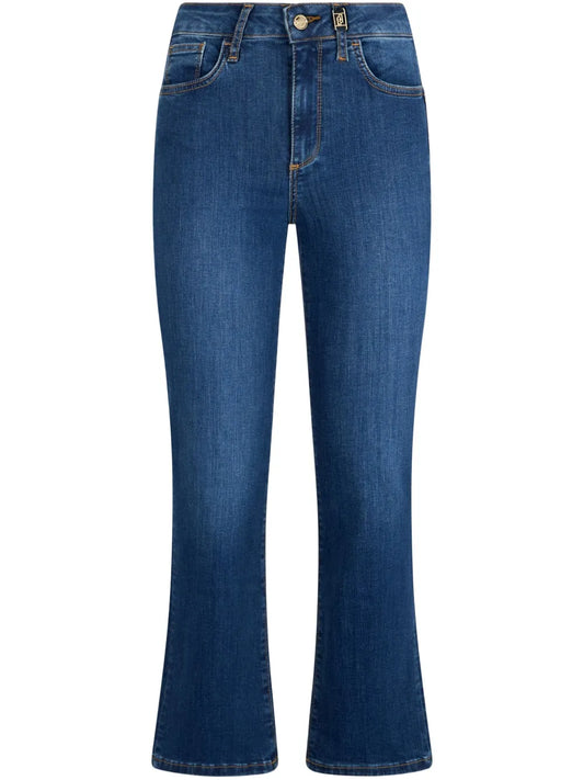 High-Rise Bootcut Jeans