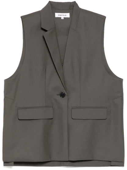 Wide Tailored Waistcoat