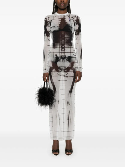 Squeletor Maxi Dress