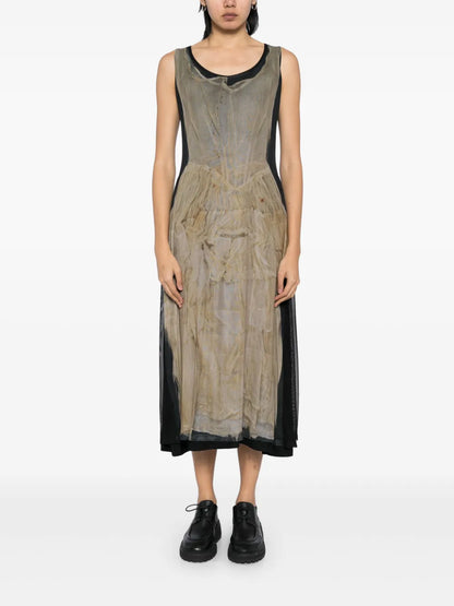 Graphic-Print Dress