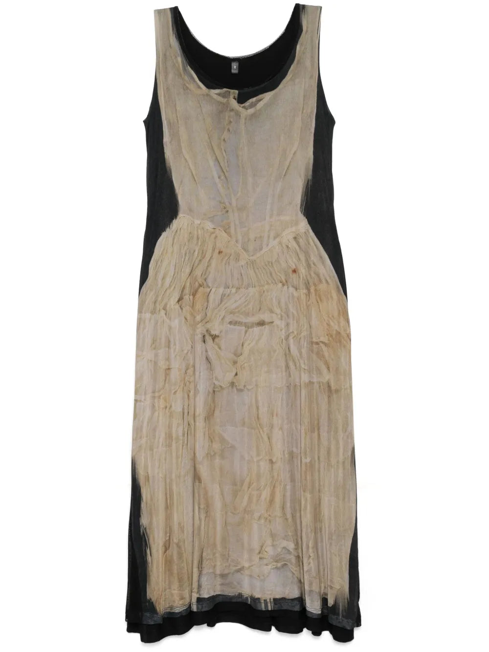 Graphic-Print Dress