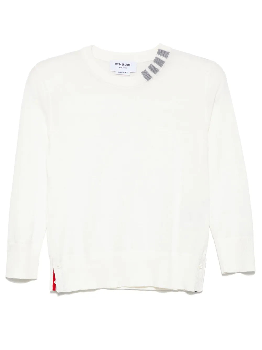 4-Bar Stripe Intarsia Jumper