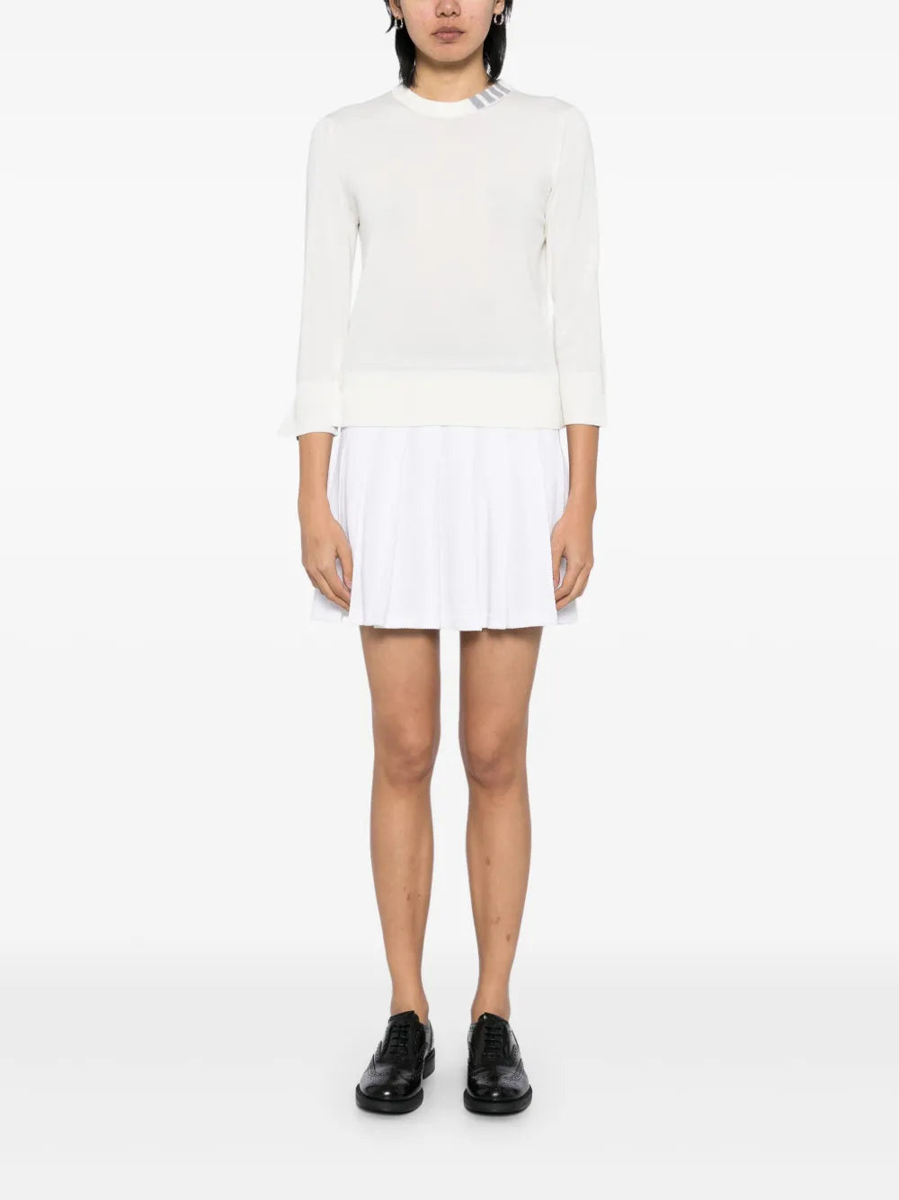 4-Bar Stripe Intarsia Jumper