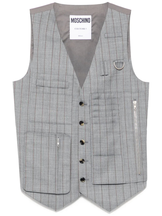 Checked Waistcoat
