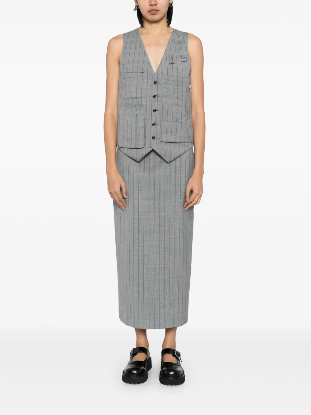 Checked Skirt