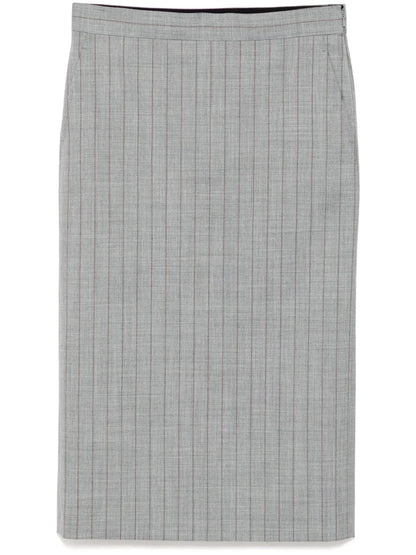 Checked Skirt
