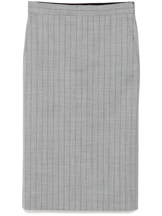Checked Skirt