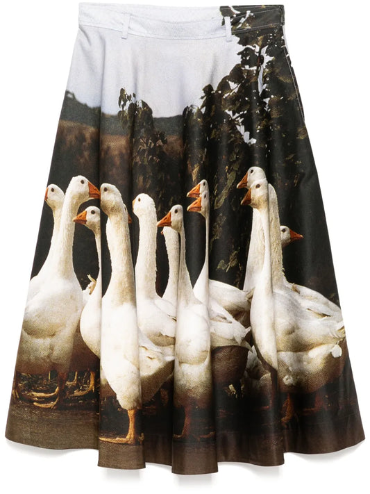 Printed Skirt