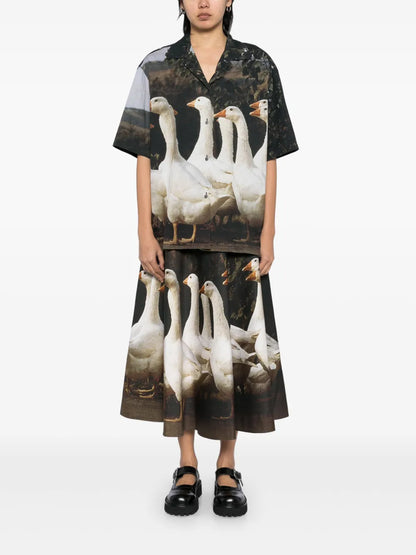 Printed Skirt