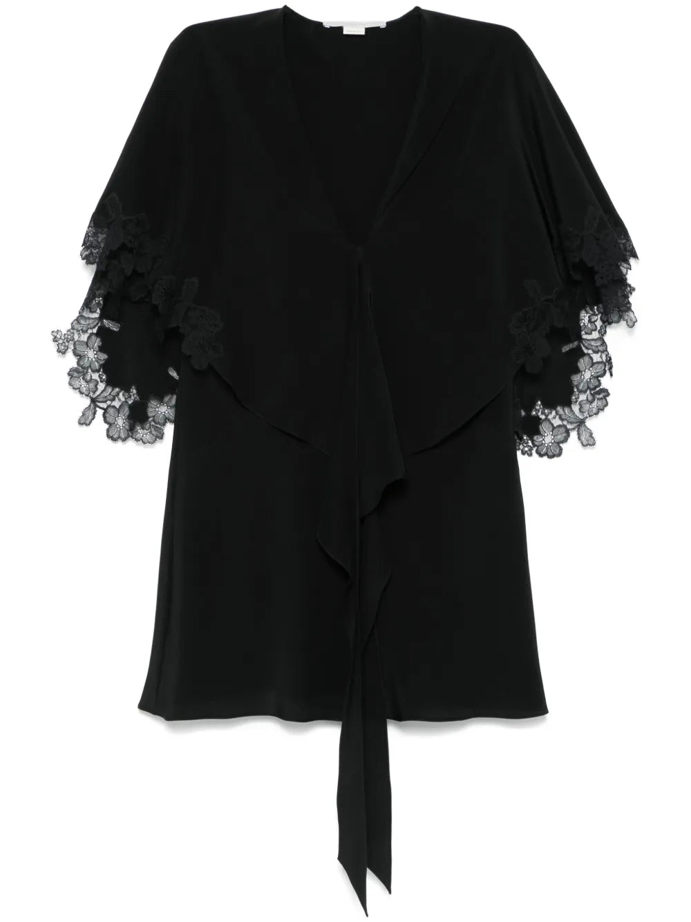 Lace-Detailing Blouse
