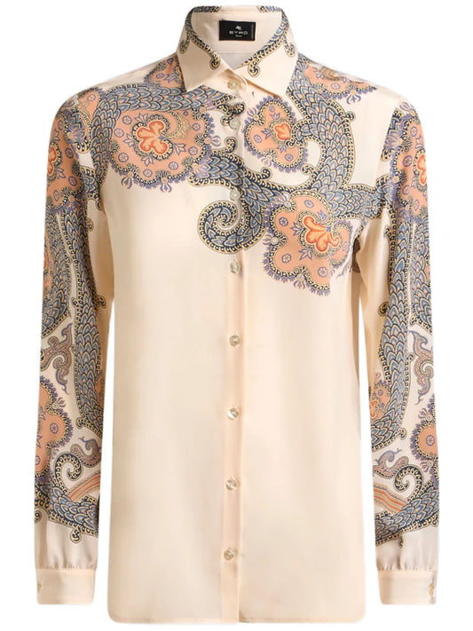 Year Of Snake Silk Shirt