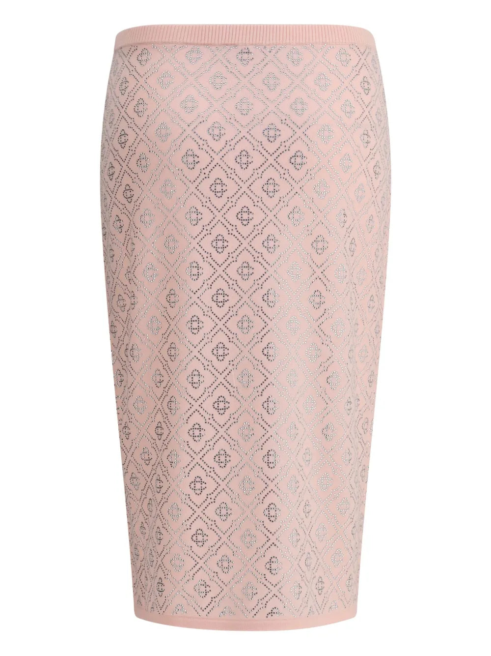 Logo-Print Midi Skirt