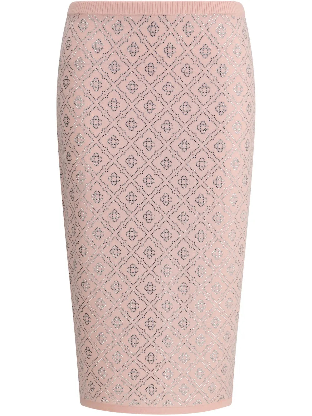 Logo-Print Midi Skirt