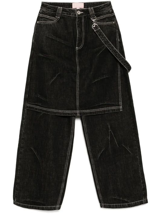 Layered Jeans