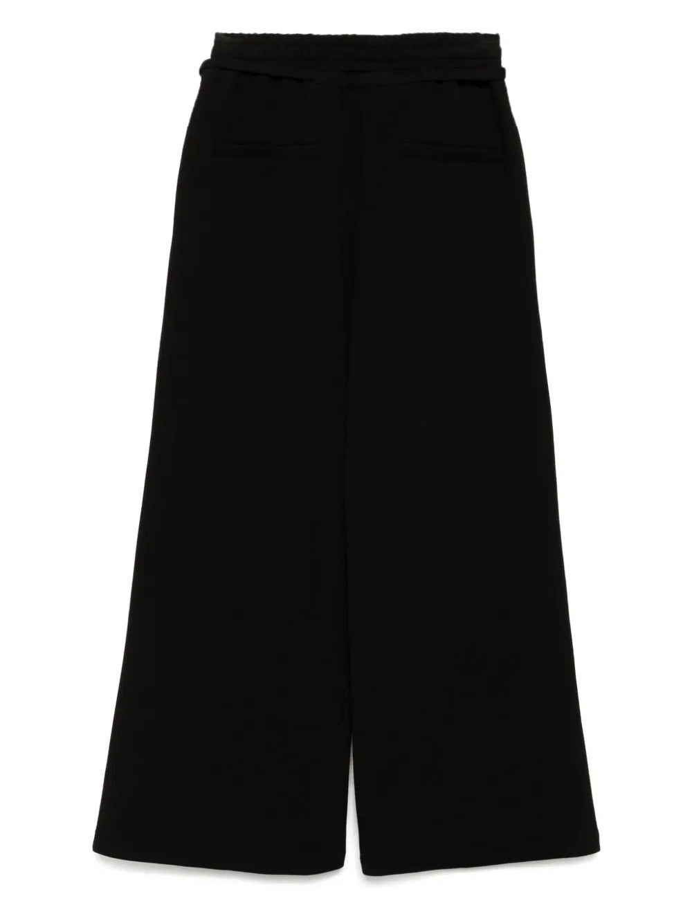 Belted Wide-Leg Sweatpants