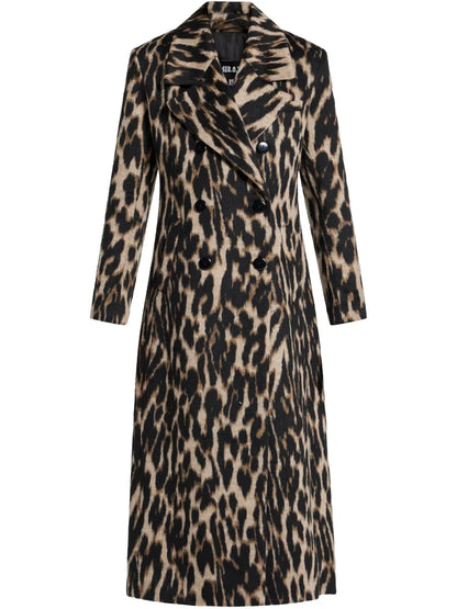 Animal Print Coat