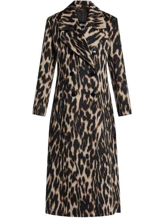 Animal Print Coat