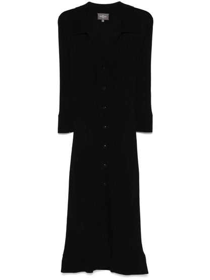 Ribbed Midi Dress