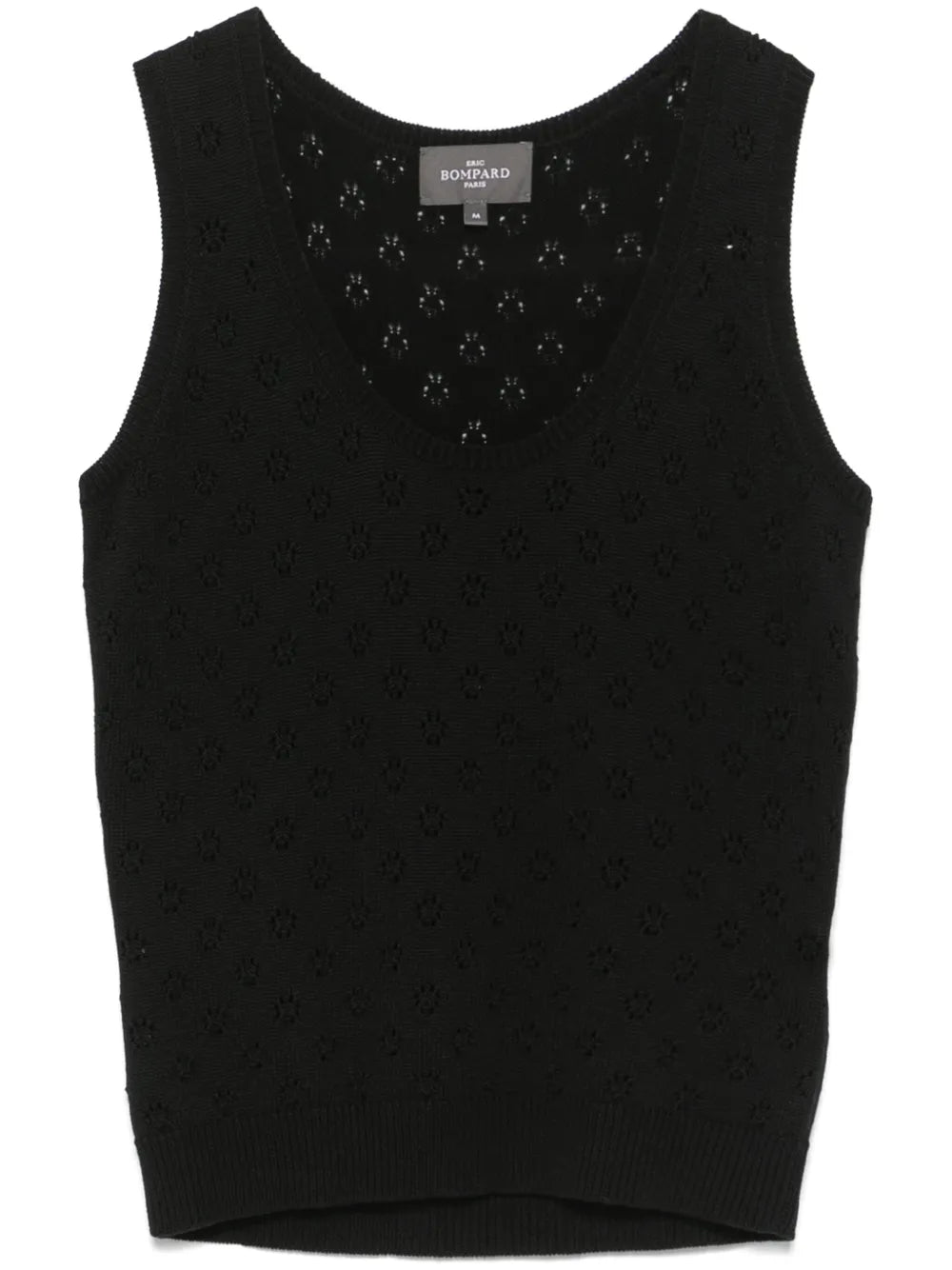 Pointelle-Knit Tank Top