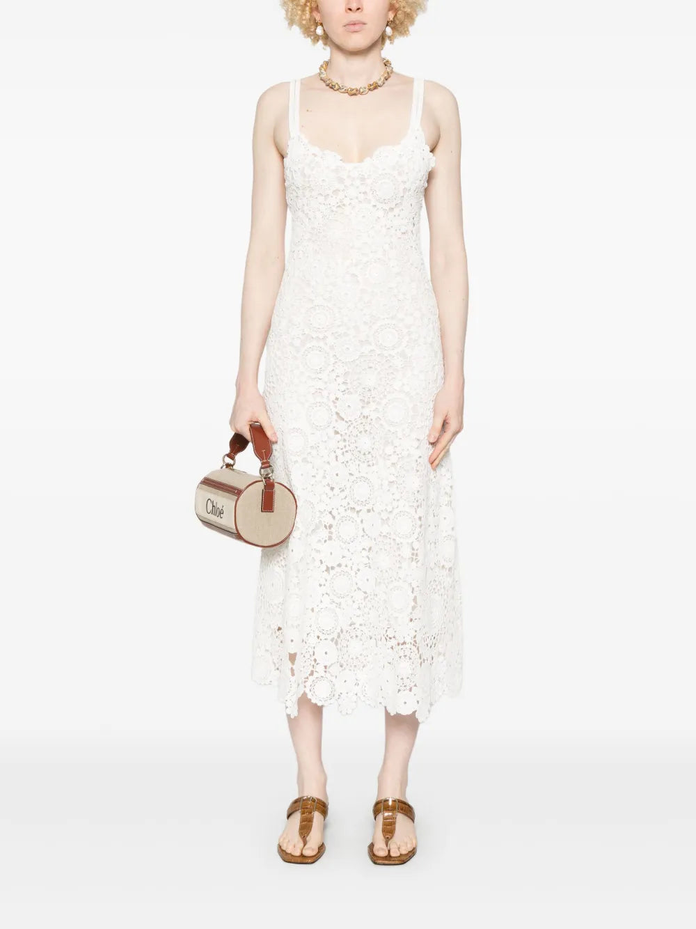 Guipure Lace Dress