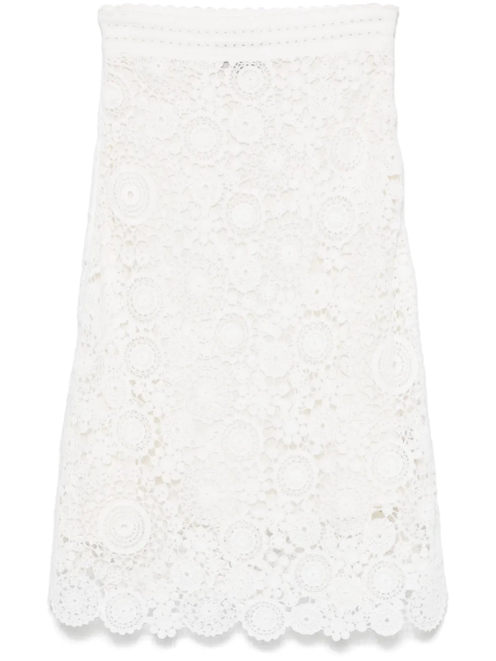 Guipure Lace Skirt