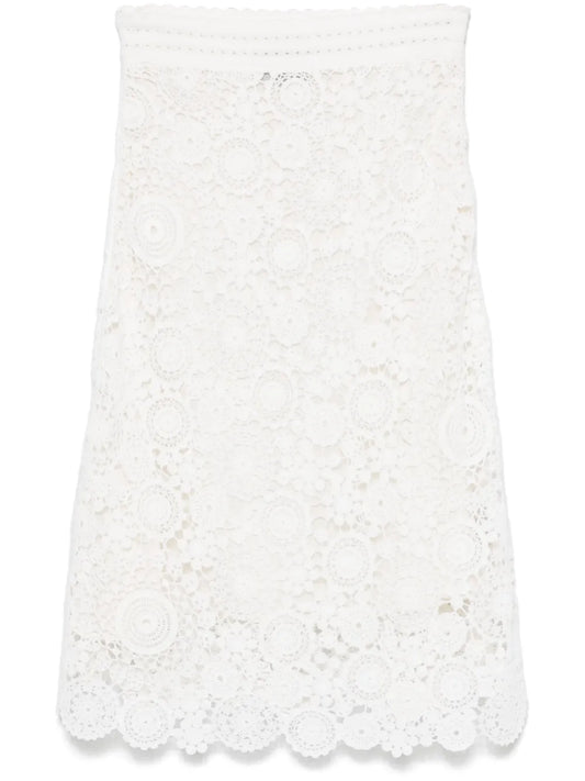 Guipure Lace Skirt