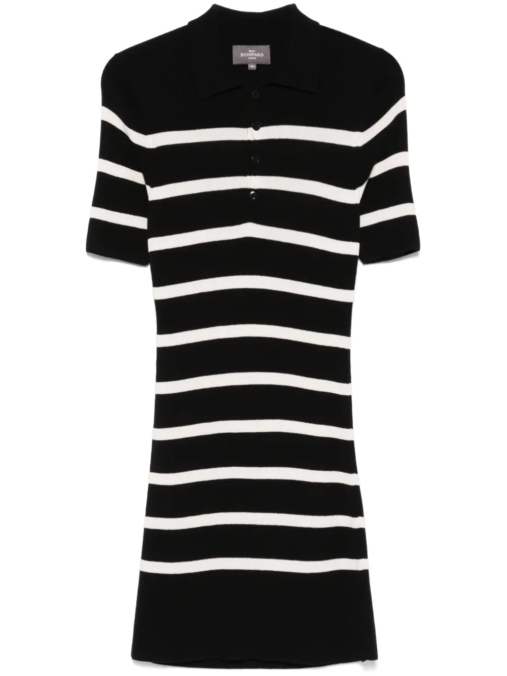 Stripped Polo Mini Dress