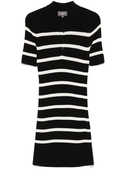 Stripped Polo Mini Dress