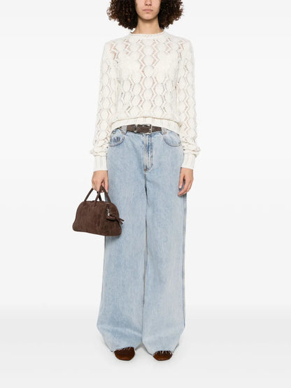Open-Knit Sweater