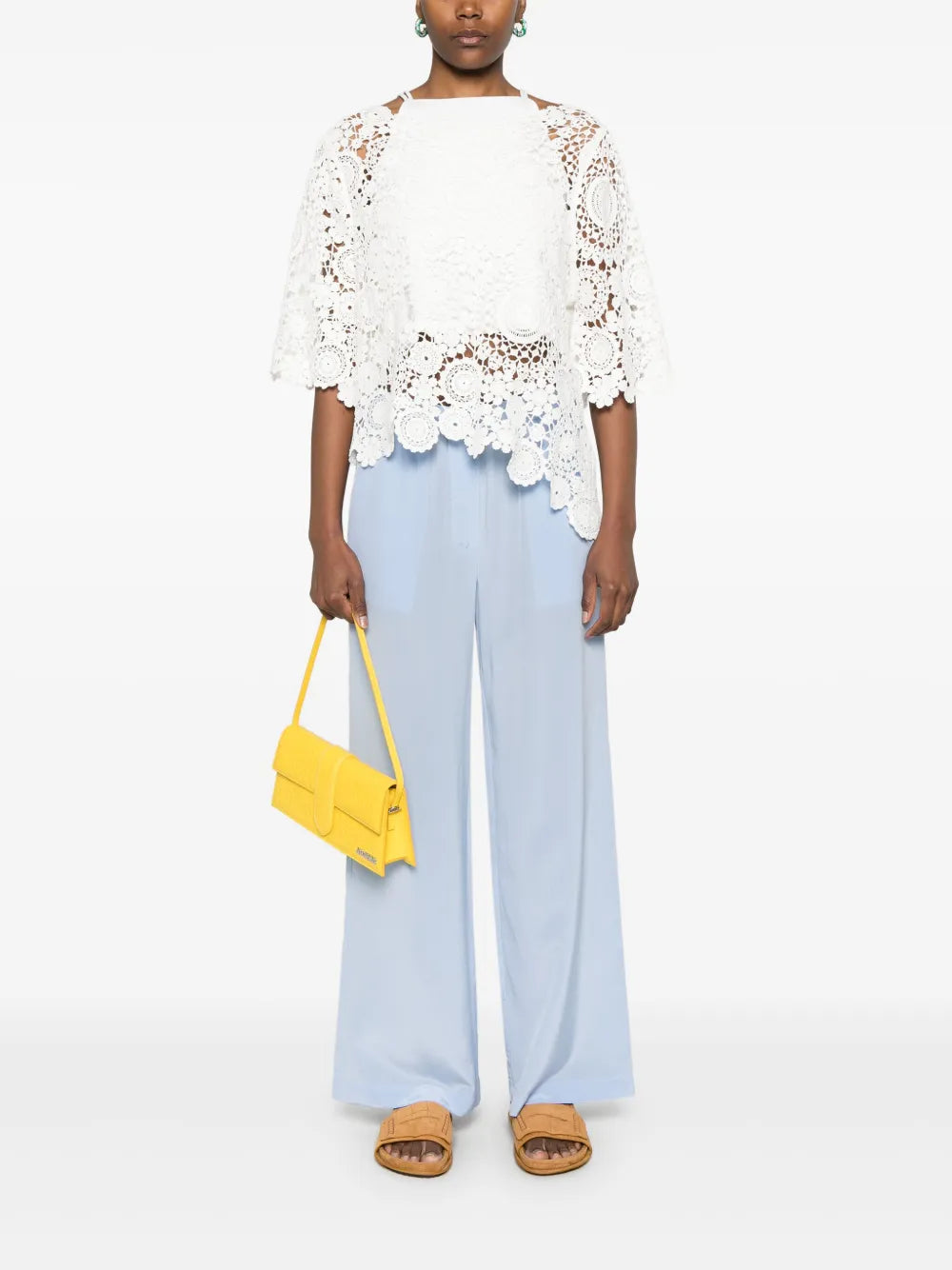 Guipure-Lace Top