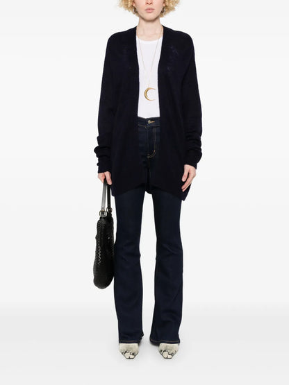 Fine-Knit Cardigan