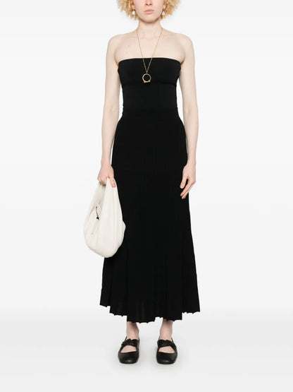 Pleated Midi Skirt