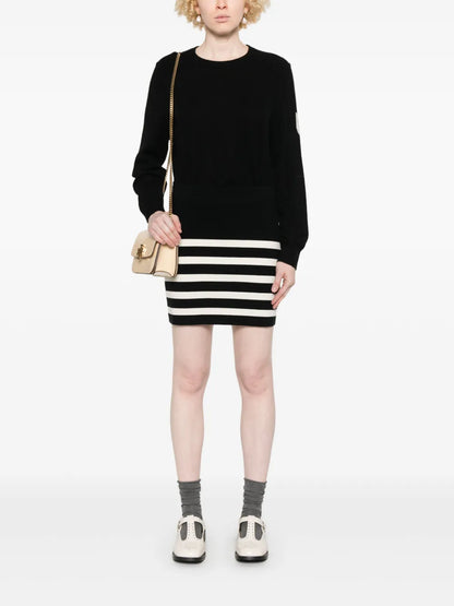 Sailor-Style Mini Skirt