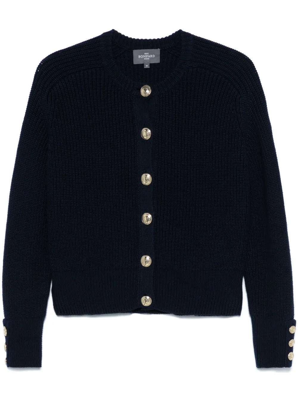 Ribbed-Knit Cardigan