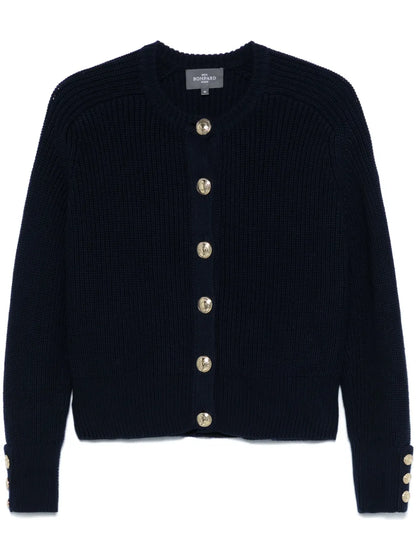 Ribbed-Knit Cardigan
