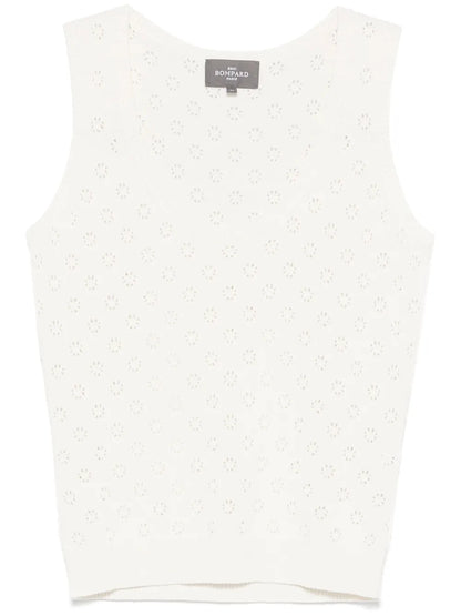 Pointelle Tank Top