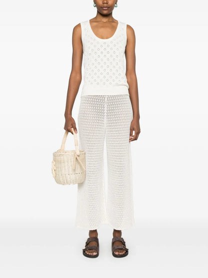 Pointelle Tank Top