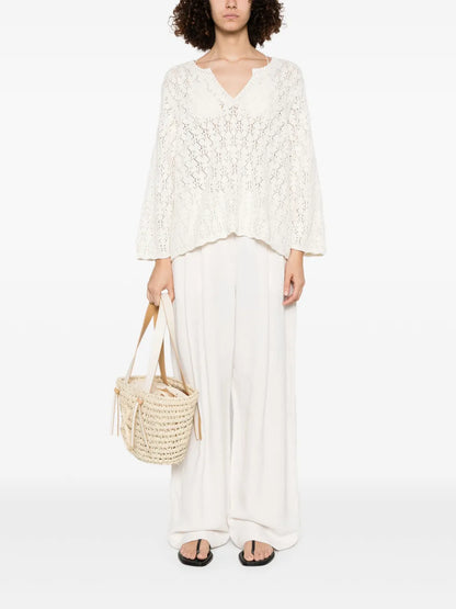 Open-Knit Sweater